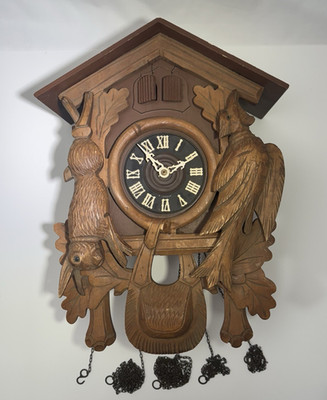 FOR PARTS Edelweiss Swiss Made Musical Cuckoo Clock Regula 25 German Movement