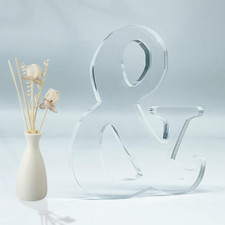 4 Inch Designable Acrylic Letters Unfinished Acrylic Letter for Wall Decor Decor