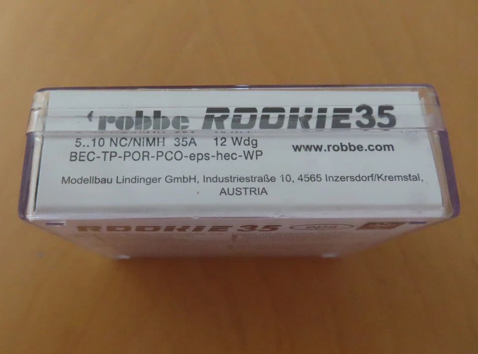 Robbe RC Speed Controller ROOKIE 35 ESC 8402 NEW NIB 1996 for Brushed Motor - Bild 3 von 4