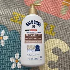 Original GOLD BOND Ultimate Eczema Relief Skin Protectant Lotion Cream 14oz 2023