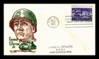 DR JIM STAMPS US COVER GENERAL GEORGE S PATTON JR FDC KEN BOLL CACHET CRAFT