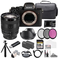 Sony a7R IVA  Sony FE 20-70mm f/4 G Lens 128GB  Ext Bat 3 PC Filter- Kit