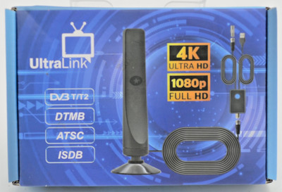 Ultralink HDTV Antenna 4k Ultra HD 1080p Full HD Suction
