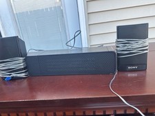 Sony S-AIR Surround Amplifier TA-SA100WR Unit With Speaker And Wires