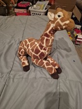 FAO Schwarz Giraffe Plush 2018 Stuffed Animal Toy 13"