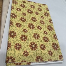 yellow cotton fabric