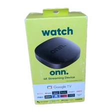 Onn. 110125667 Google TV 4K Streaming Box