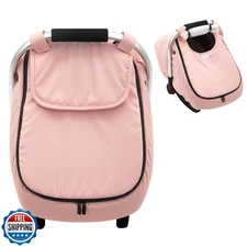 Winter Car Seat Cover Baby Gril, Infant Car Seat Cover with Soft 