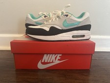 Nike Air Max 1 Gs 7y Hyper Jade White Youth Shoes Women 8