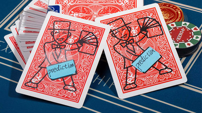 52 Predictions by N2G and XZ Mini Zauberer auf Karte findet gewählte Karte