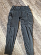 Zenana Charcoal Full Length Leggings with Pockets Size XL