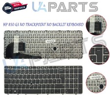 Remplacement Pour Clavier UK HP EliteBook 850 G3 G4 755 G3 G4 836623-031