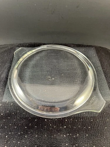 VTG Pyrex Glass Lid Only 470-C for Casserole Tab Handles