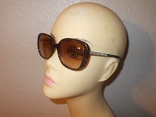 Tiffany Co. TF 4137-B 8015/3B Tortoise Blue Frame Brown Lenses Sunglasses