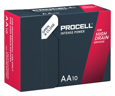 1x10er Pack-Procell Intense Power Batterie Industrie AA Mignon MN1500 LR6 L91