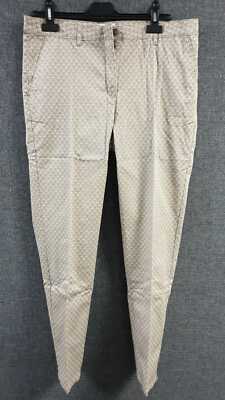 Creation L Ladies Beige print Trousers UK 16 LN015 LL 01