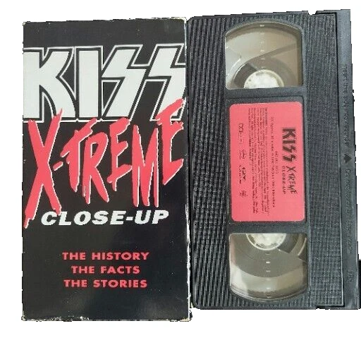 KISS X-Treme Close Up VHS Gene Simmons Paul Stanley Eric Singer - Image 3 of 4