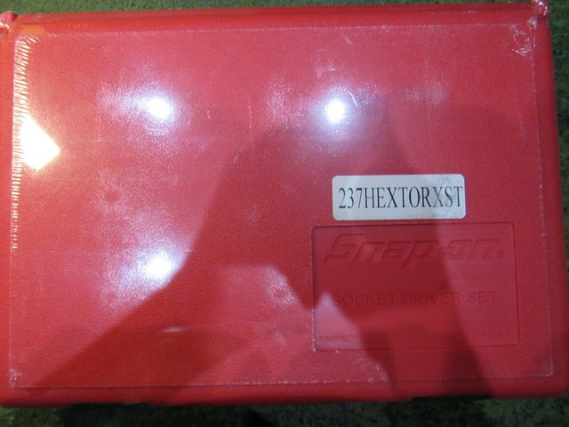 Snap-on 37 PC Combination Drive Socket Driver Set 237HEXTORXST for sale ...