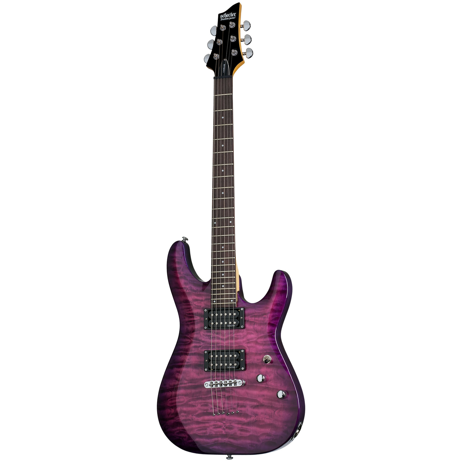 Электрогитара Schecter C-6 Plus Электрическая Пурпурная Электрогитара NEU
