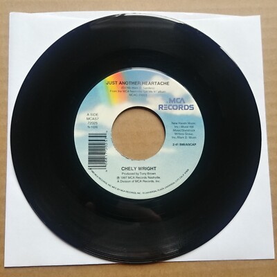 CHELY WRIGHT Just Another Heartache 45 7'' COUNTRY Vinyl Record MCA Records 1997