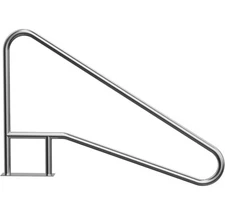 VINGLI Swimming Pool Hand Rail, 54''x36'' 304 Stainless Steel 3-Bend Pool(B196)