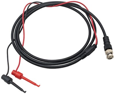 BNC to IC Test Hook Lead, 60'' Length + 18'' Long Connecting Wires