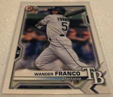 2021 Bowman Baseball Prospects Wander Franco Tampa Bay Rays #BP-57