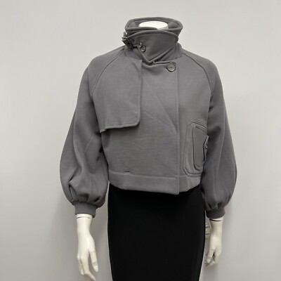 EMBE Jacket NWT $238.00 Gray Very Cool & Artsy Size Medium M
