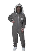 Beekeeper Suit Grey Protection Professional Beekeeping Suit Sting Proof Veil