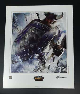 WoW World of Warcraft ArtWork 2007 UDE Limited Edition - Shield Block