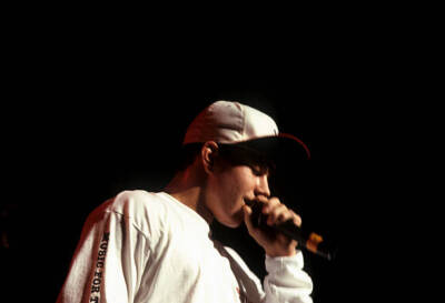 Mark Wahlberg aka Marky Mark the Funky Bunch performs at the Ritz - Old Photo 1