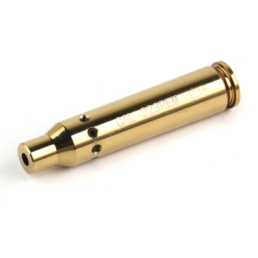 CAL.223REM Green Laser Bore Sight Cartridge Dry Fire Shooting Brass