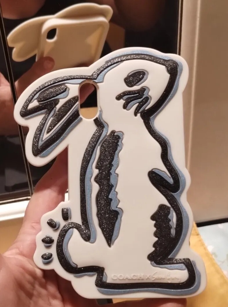 COACH - COACH×セネーナゴメス　バニー　IPHONE Xケース Coach X Selena Gomez Bunny iPhone Case for iPhone X Limited