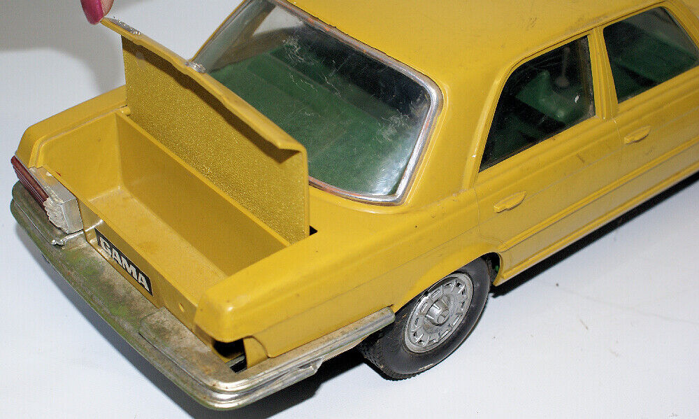 MERCEDES 450 SE W116 Gama filoguidée 43cm 1960-70 jouet ancien Germany