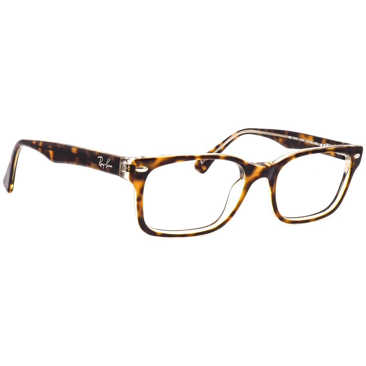 Ray-Ban Eyeglasses RB 5286 5082 Polished Havana on Clear Square