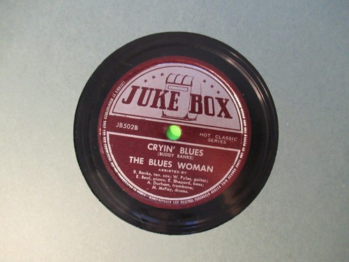 THE BLUES VOO IT VOO IT / CRYIN BLUES 78 RARE JAZZ - Imagen 2 de 2