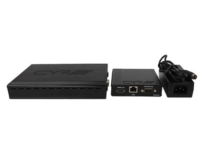 CYP Long Distance Transmitter PU-507TX-HDVGA CAT6/7 100m CAT5e 80m And Receiver 
