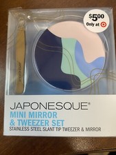 Japonesque Tweezer and Mirror Set