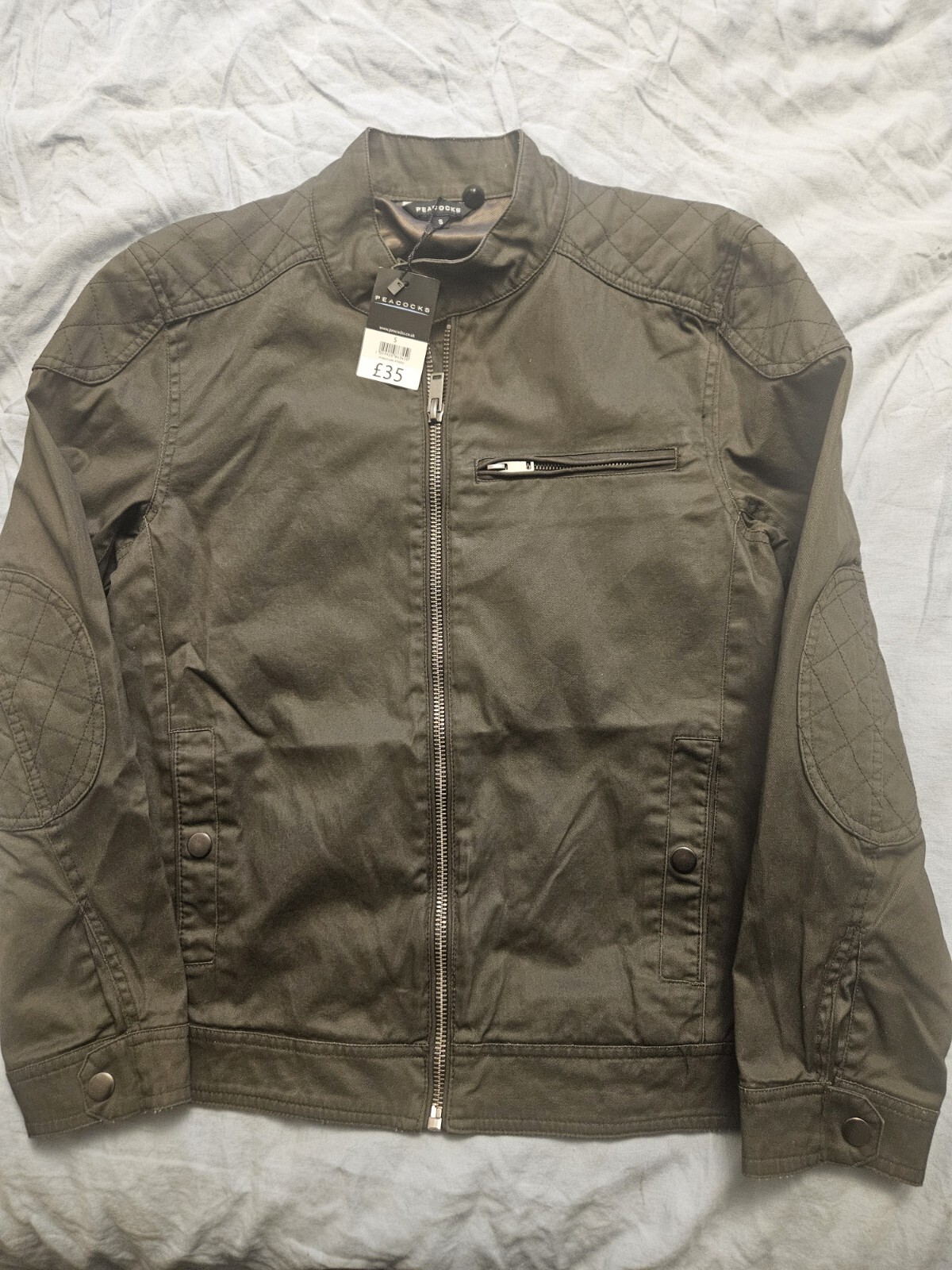 BNWT MENS JACKET FROM PEACOCKS RRP £35 EXTRA LARGE Other Sizes Avaiable