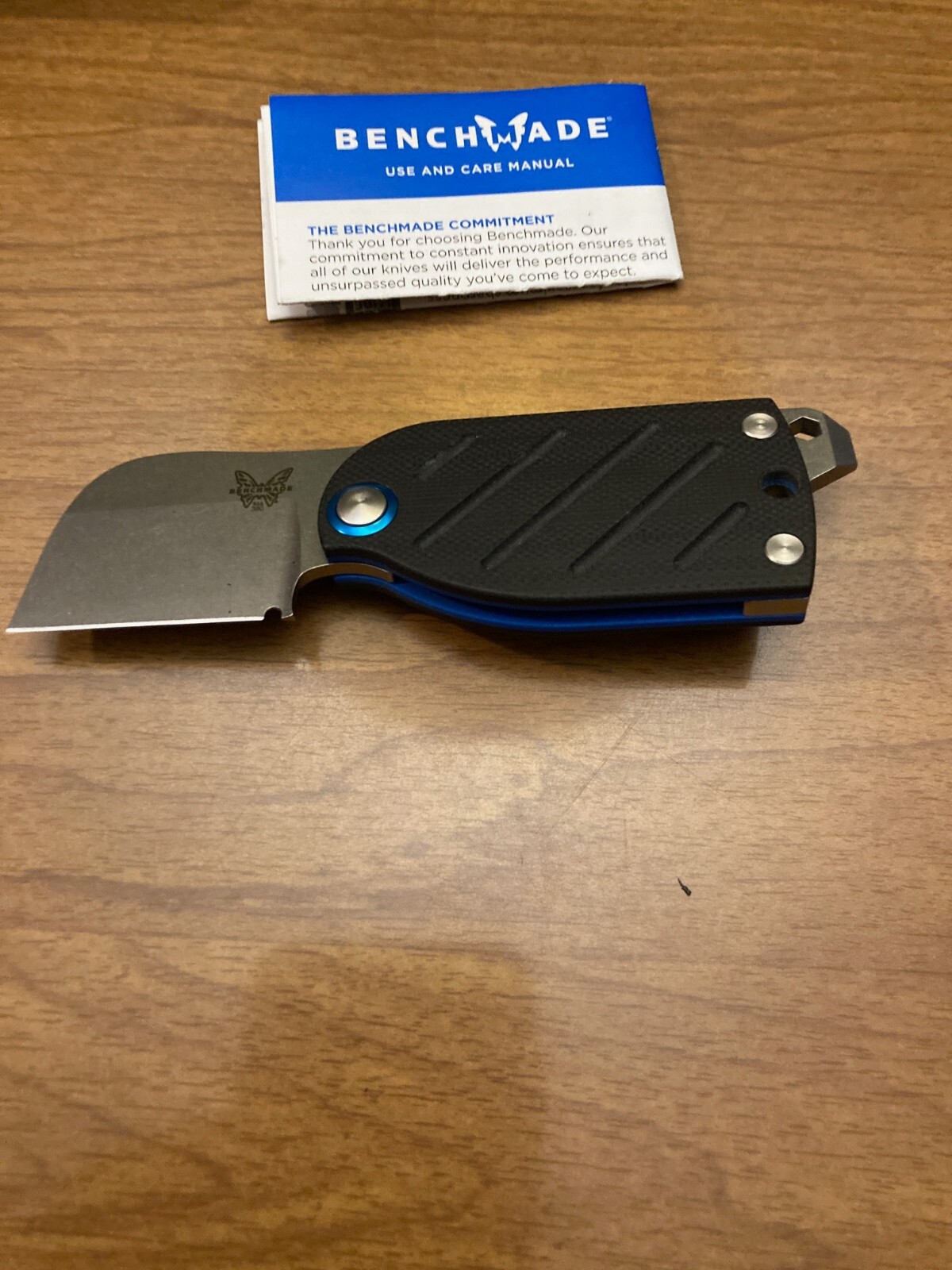 Benchmade 380 Aller Fumee G10 Cigar Cutter Multiuse Friction Folding