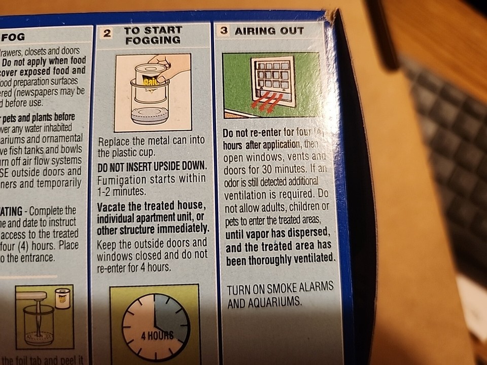 3 Raid Max No Mess Dry Fogger Defense System 2 Pk, 2,560 Cu Ft Per Unit