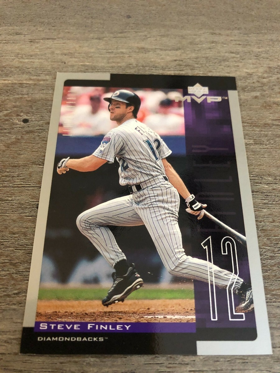 2001 Upper Deck MVP Baseball Card #213 Steve Finley Diamondbacks
