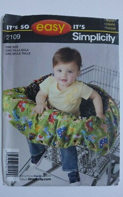 SIMPLICITY 2109 EINKAUFSWAGEN SITZBEZUG SCHNITTMUSTER UNGESCHNITTEN
