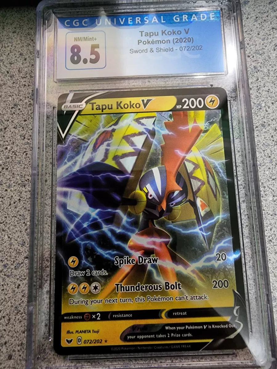 Tapu Koko V #072/202 Ultra Rare Pokémon Card Sword & Shield