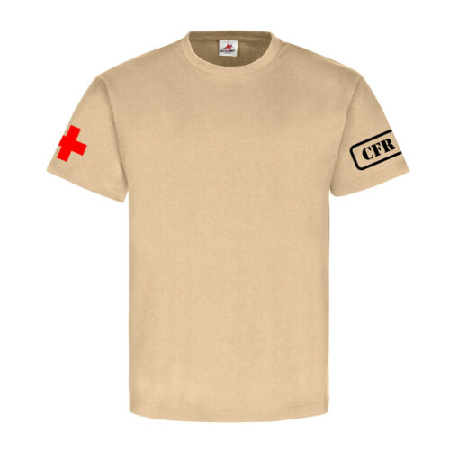 Combat First Responder CFR Medic Sani Sanitäter care under fire - T Shirt #17241 - Bild 1 von 3