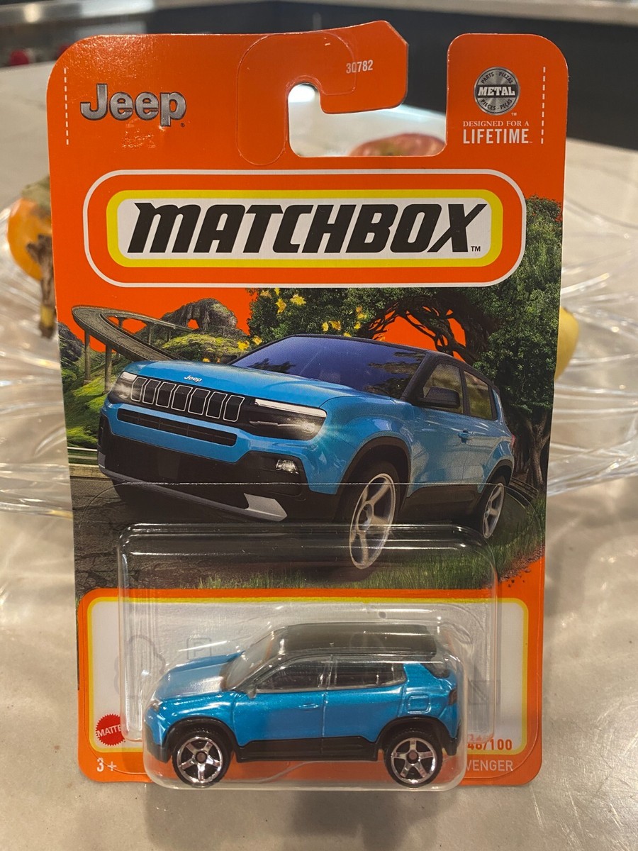 Jeep Avenger ミニカー Amazon.com: Matchbox Jeep Avenger, Yellow 9/100 : Toys & Games