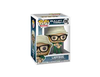 Funko Pop! Bullet Train Ladybug #1292 New w/Soft Protector Excellent Condition
