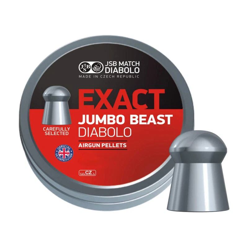 JSB Exact Jumbo Beast Diabolo Pellets .22 5.52mm air rifles Shooting Target