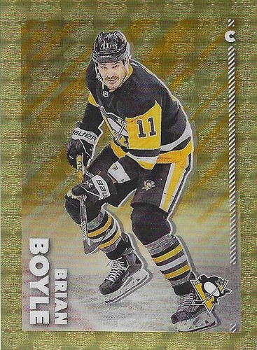 Topps NHL Chrome 2022-23 386 Brian Boyle GOLD SuperFractor 1/1 one of one
