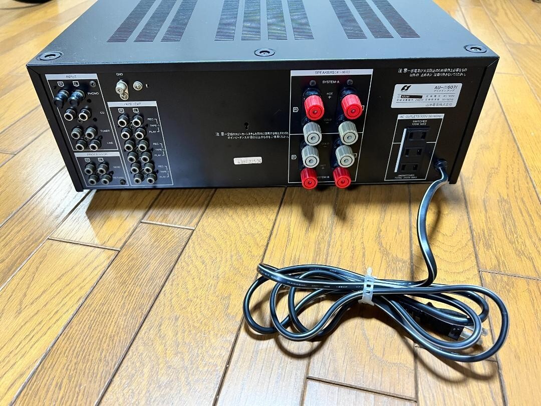 SUNSUI AU-α607 Sansui AU-α607i Integr. Amplifier 1988 Vintage Used Great